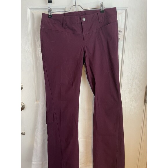 Athleta Pants - Athleta Womens Dipper Low Rise Outdoor Hiking Cargo Pants Plum Size 8 Trail NWT